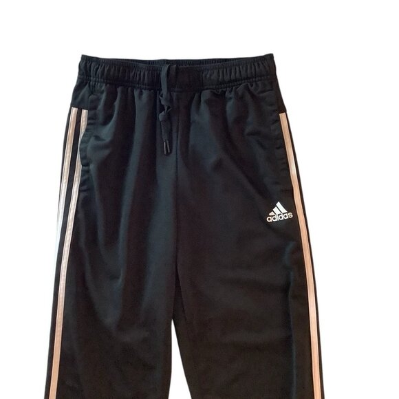 Adidas Sweatpants Size S Small Black Jogger Athleisure Drawstring Pockets - Picture 2 of 10